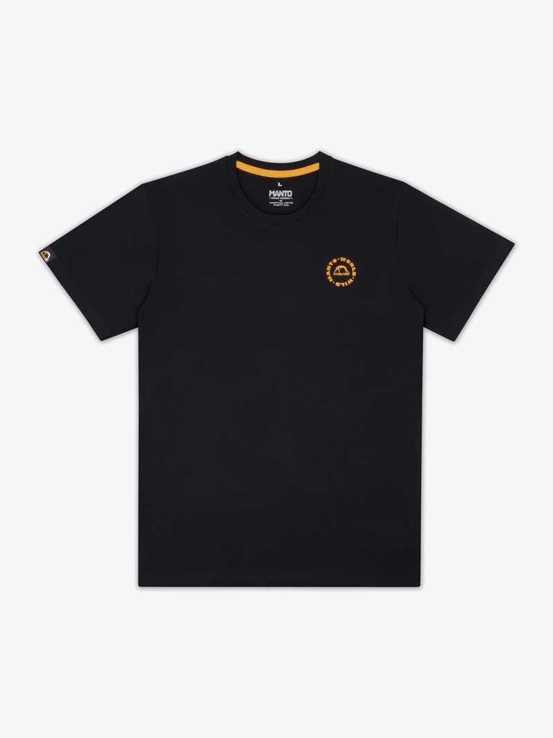 MANTO worldwide tshirt- black